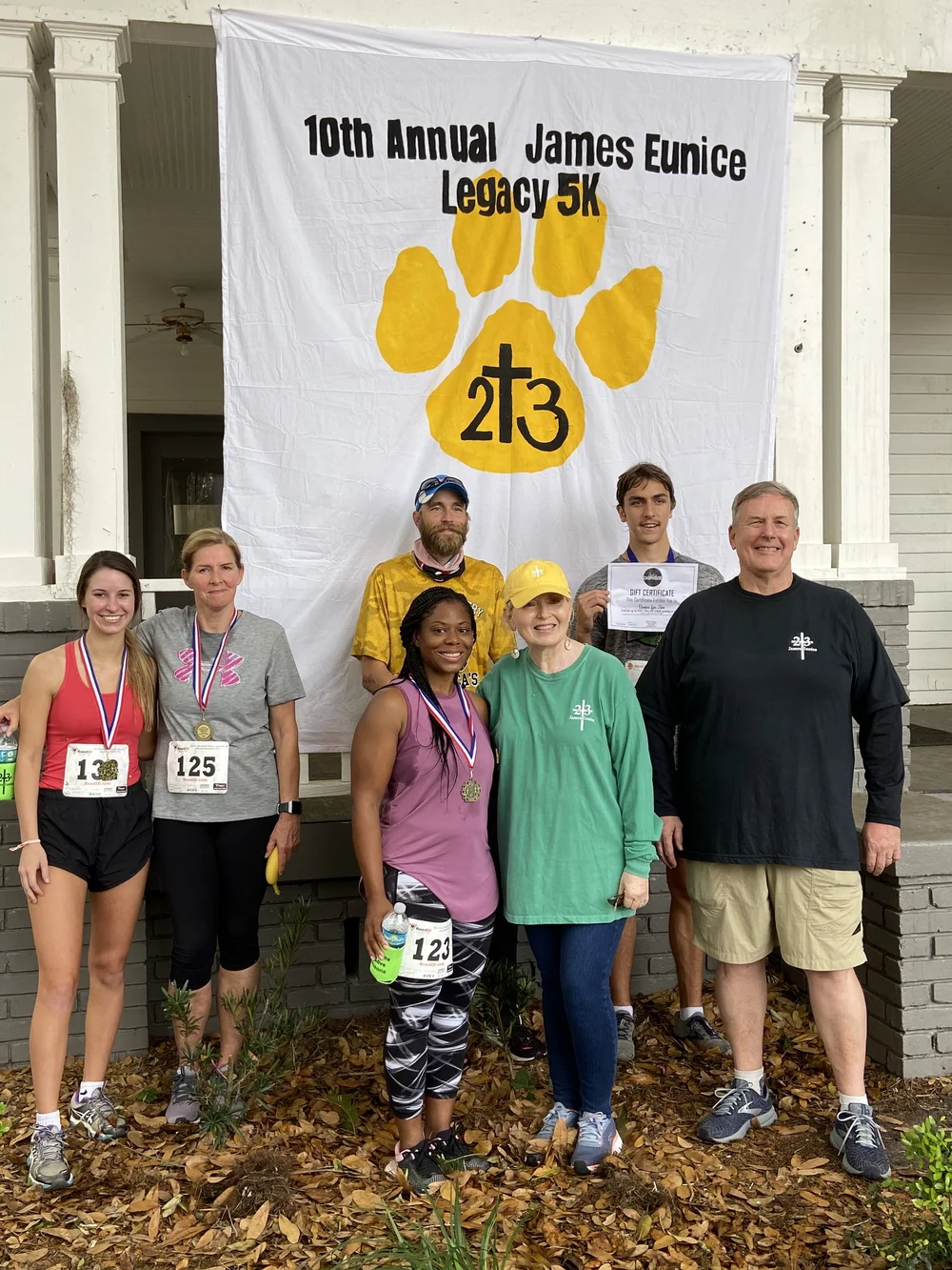 2021 James Eunice Legacy 5K Overall and Age Group Winners