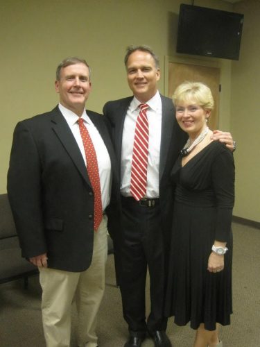 0204 Me and Tammy with Coach Richt